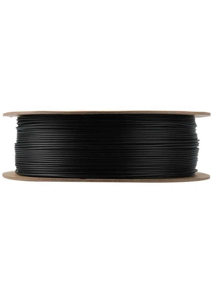 eSUN Matte PLA 3D Printer Filament, PLA 1.75 mm, Dimensional Accuracy +/- 0.05 mm, 1 kg Spool (2.2 lbs) Filament for 3D Printers, Deep Black - Image 3