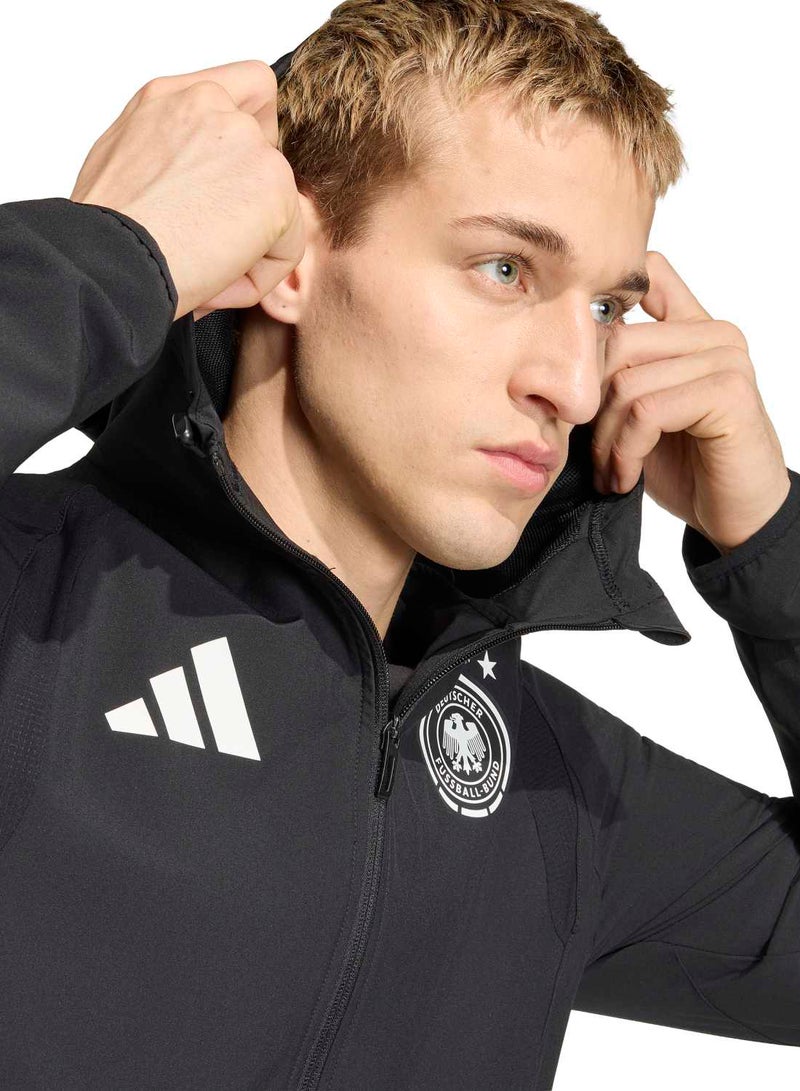 Adidas Germany Tiro Travel Full Zip Windbreaker - Image 4