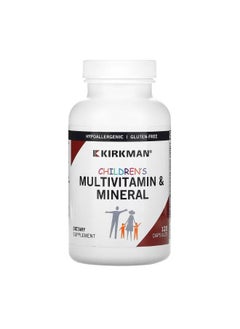 Kirkman Labs Childrens Multivitamin and Mineral 120 Capsules  - Image 1