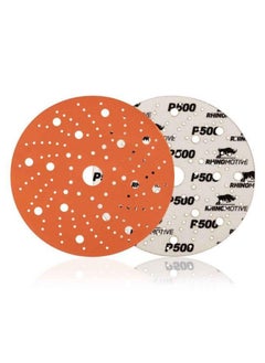 RHINOMOTIVE CERAMIC EXTREME Plus DISCS 150MM MULTIHOLE  Grit 500 50Pcs  - Image 1