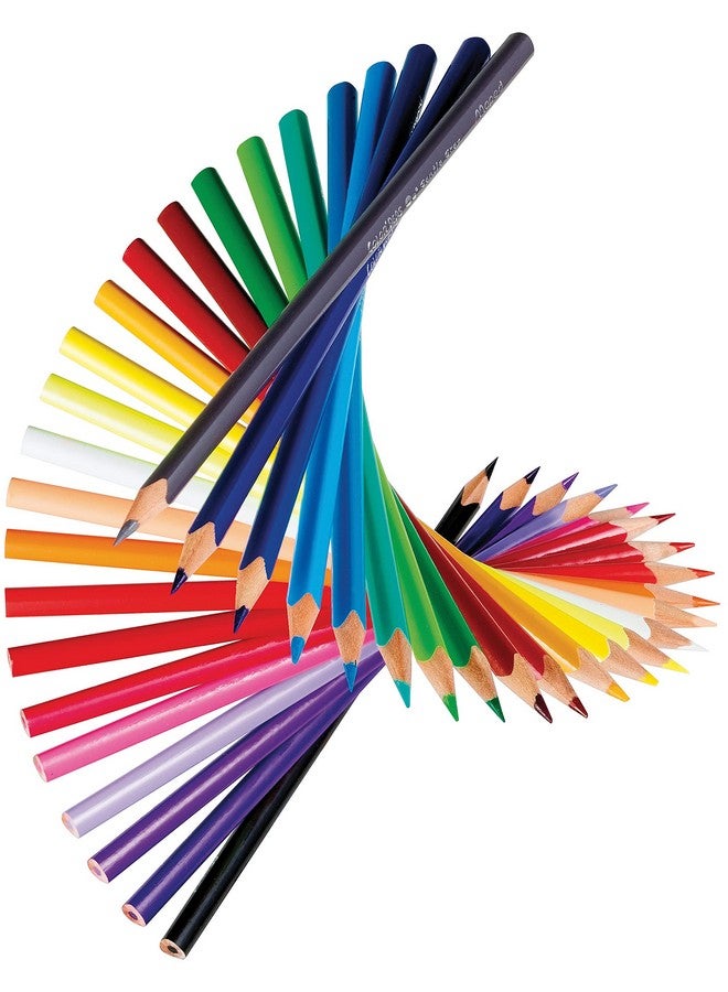 مابد Helix Usa - أقلام تلوين مثلثة من Color'Peps، عبوة من 24 قطعة - إنشاء مشروع فني - ألوان زاهية - لوازم فنية عالية الجودة للمحترفين والهواة - Image 5