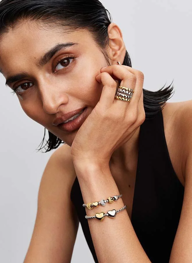 PANDORA Textured Sun Mini Charm