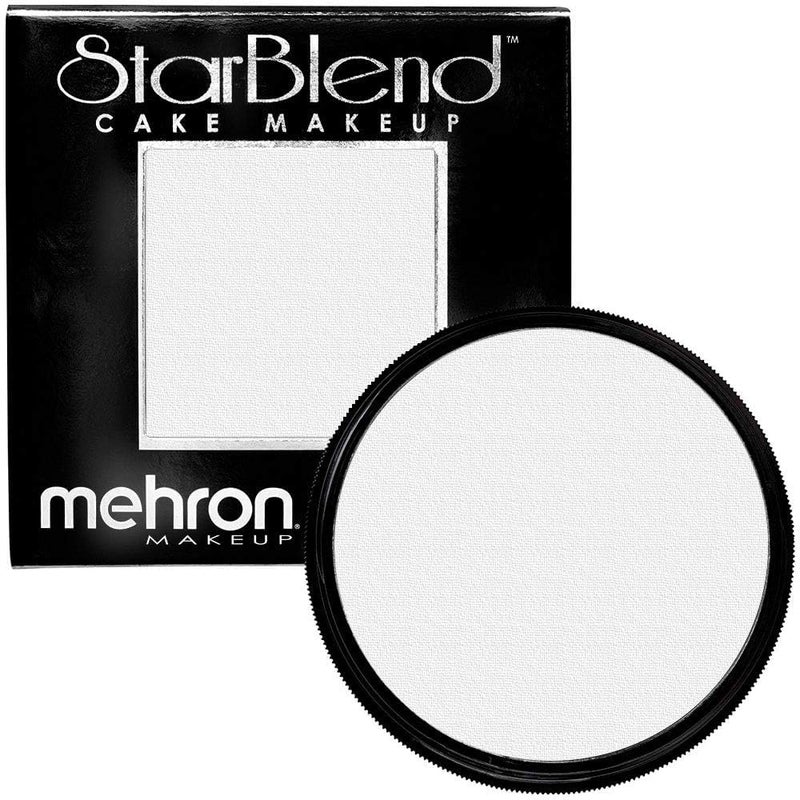 Mehron Makeup StarBlend Cake - 2 oz White - Image 1