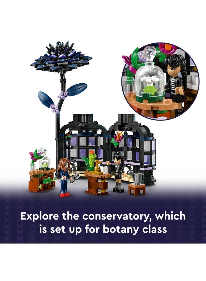 LEGO Wednesday Black Dahlia Flower Toy with Mini Dolls 76784 (Age 9+, 358 Pieces) - Image 5