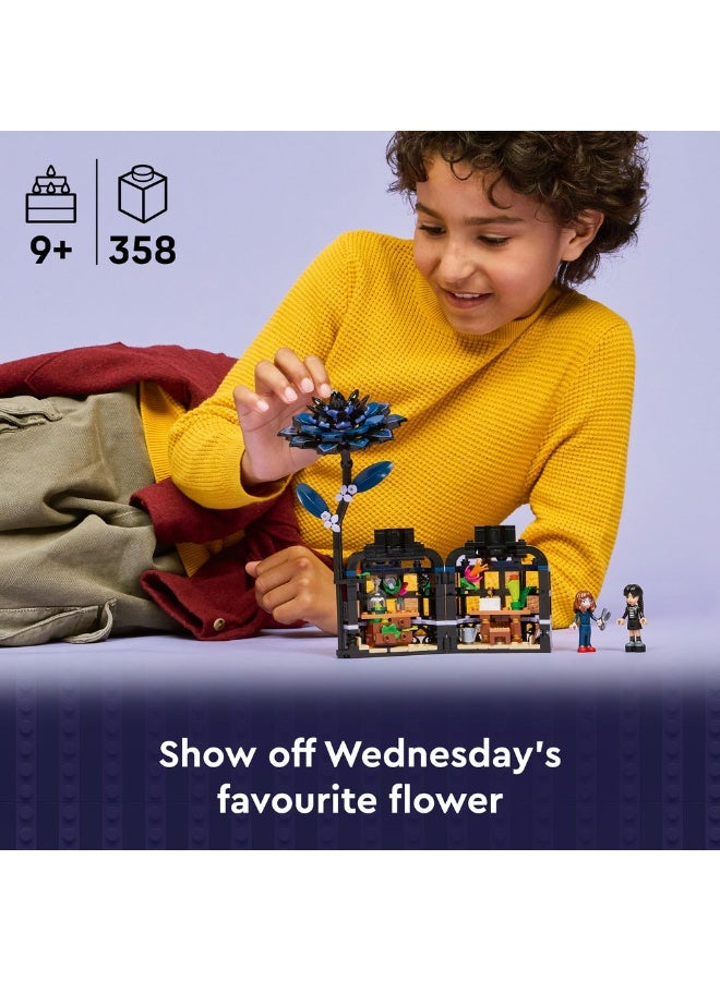 LEGO Wednesday Black Dahlia Flower Toy with Mini Dolls 76784 (Age 9+, 358 Pieces) - Image 3