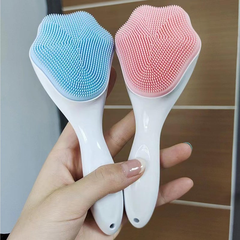 MR LION Silicone Face Scrubber and Exfoliator Brush - Facial Cleansing Brush for Blackhead, Acne, Pore, Cradle Cap - Deep Cleaning Skin Care 4 Pack - Image 5