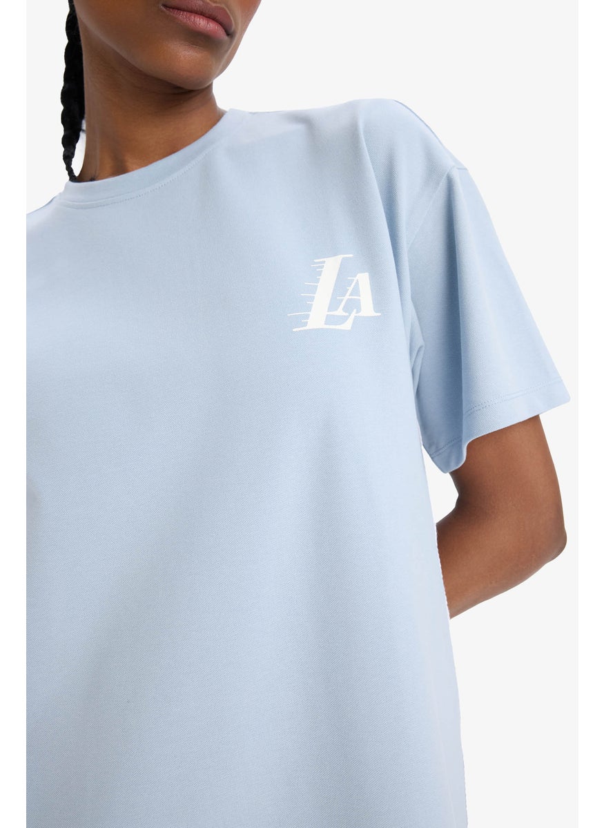 DeFacto Woman Pique NBA Los Angeles Lakers Licensed Dress  - Image 2