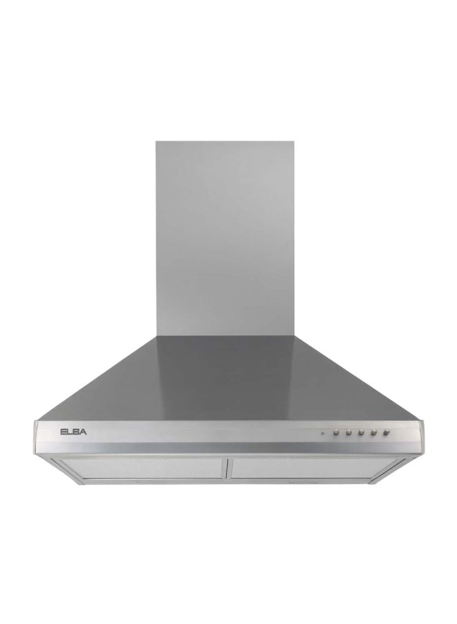 ELBA Wall Mounted Pyramid Cooker Hood, 60 Cm, 3 Speeds, Stainless Steel - Image 1