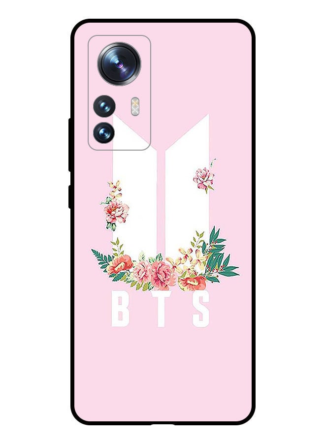 Theodor Protective Case Cover For Xiaomi 12 Pro 5G Bts Floral - Image 1