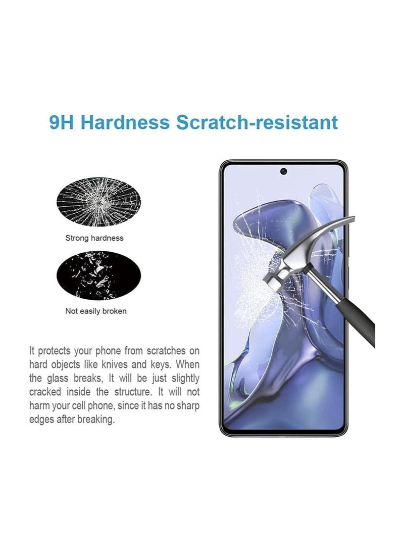 حماية شاشة زجاجية مقسّاة لهاتف OnePlus Nord 2T 5G باللون الأسود - Image 3