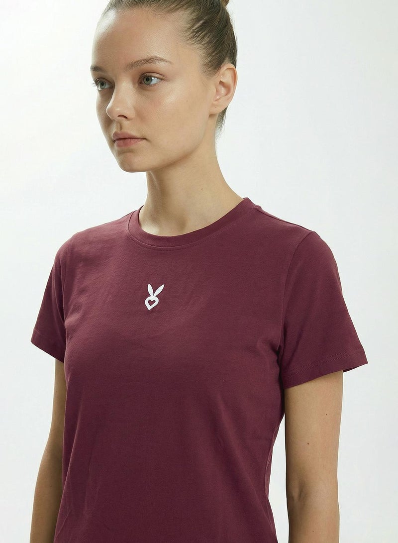 Cardio Bunny Women's Regular Fit T-Shirt with Logo Print - Image 5