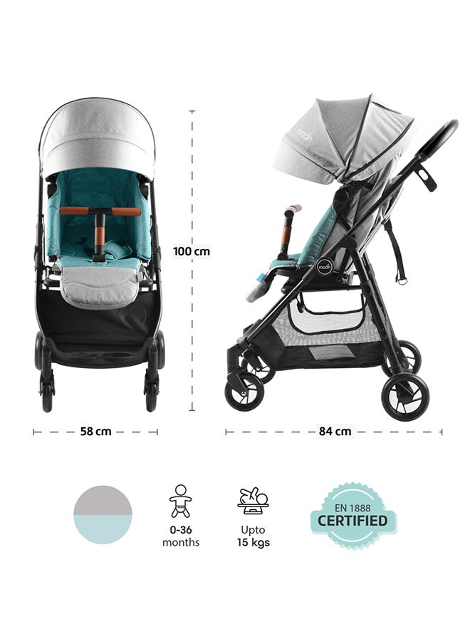 Moon Revo 360 stroller,Grey - Image 2