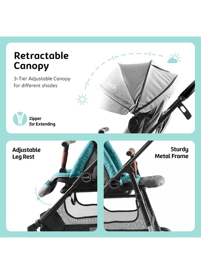 Moon Revo 360 stroller,Grey - Image 4