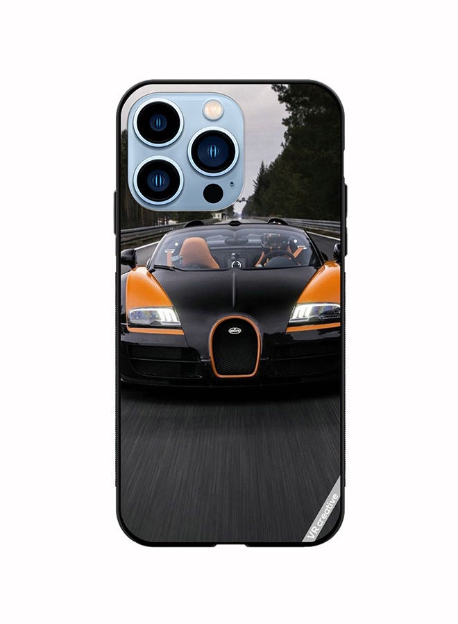 VR CREATIVE Protective Case Cover For Apple iPhone 14 Pro Buggati Chiron Design Multicolour - Image 1