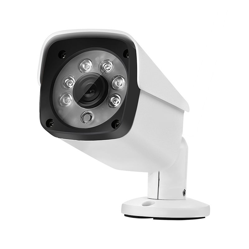 633H2 / A 1080P 3.6mm Lens CCTV DVR Surveillance System IP66 Weatherproof Indoor Security Bullet Camera with 6 LED Array, Support Night Vision(White) - Image 1