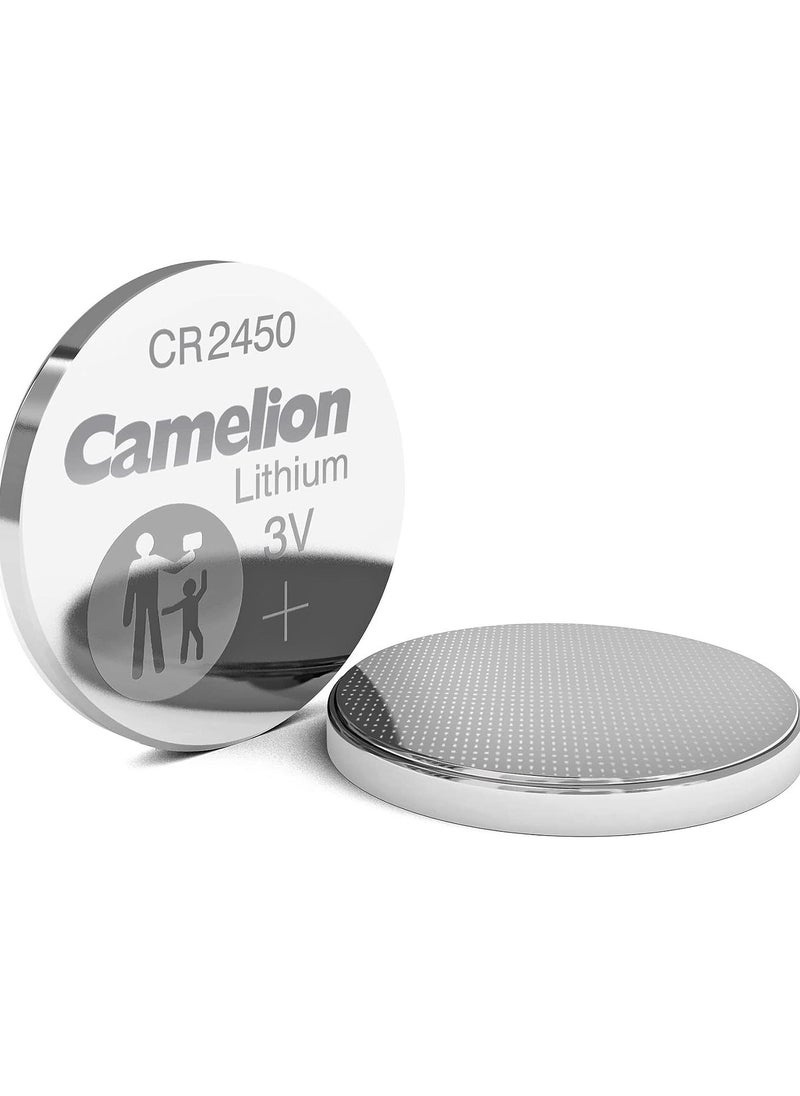 Camelion - Camelion CR2450 Lithium Button Cell Silver - Image 1