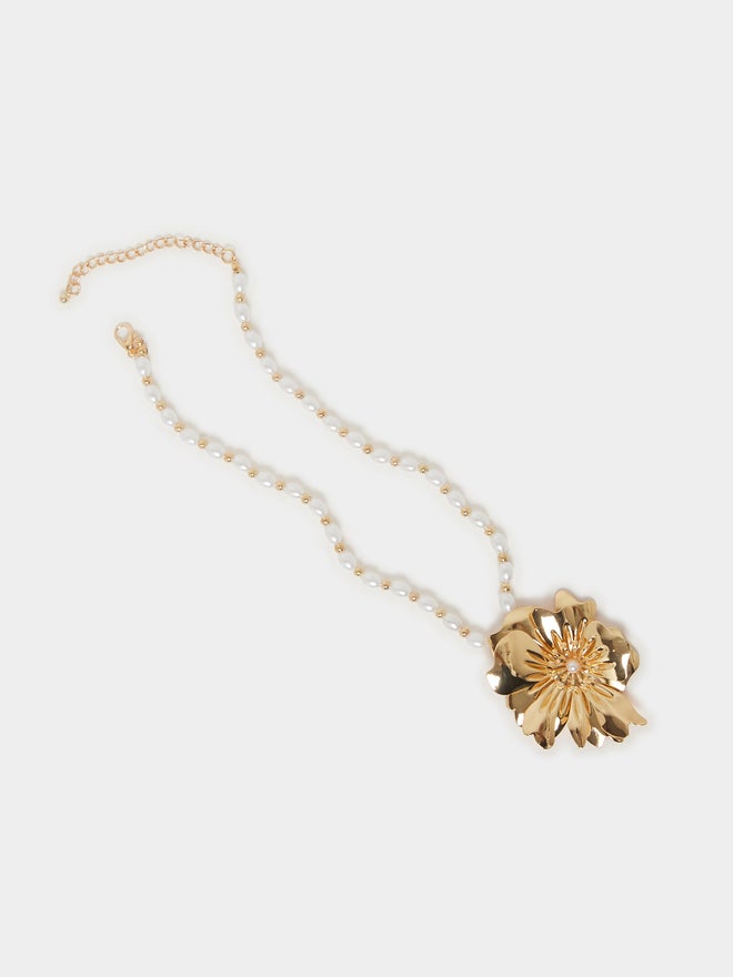 Styli Styli Flower Pendant Necklace  - Image 1