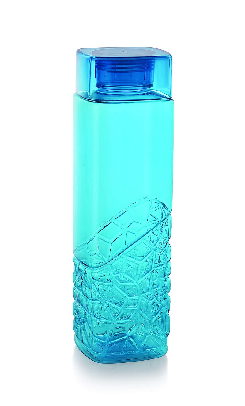SCL Steelo Steelo Emerald Pet Water Bottle 1000 ml, Set of 4, Color May Vary - Image 2