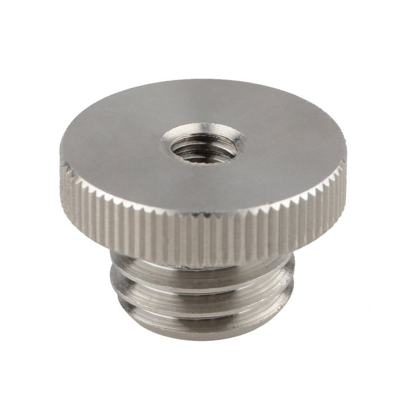 CAMVATE 1/4"-20 to 5/8"-11 Threaded Screw Adapter for Tripod Laser Level Bosch Adapter(Stainless Steel 304) - 1468 - Image 1