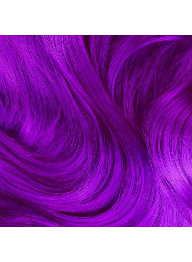 Lime Crime Unicorn Hair Dye, Genie - Deep Violet-Purple Fantasy Hair Colour - Full-Coverage, Ultra-Conditioning, Semi-Permanent, Damage-Free Formula - Vegan - 200ml - Image 3