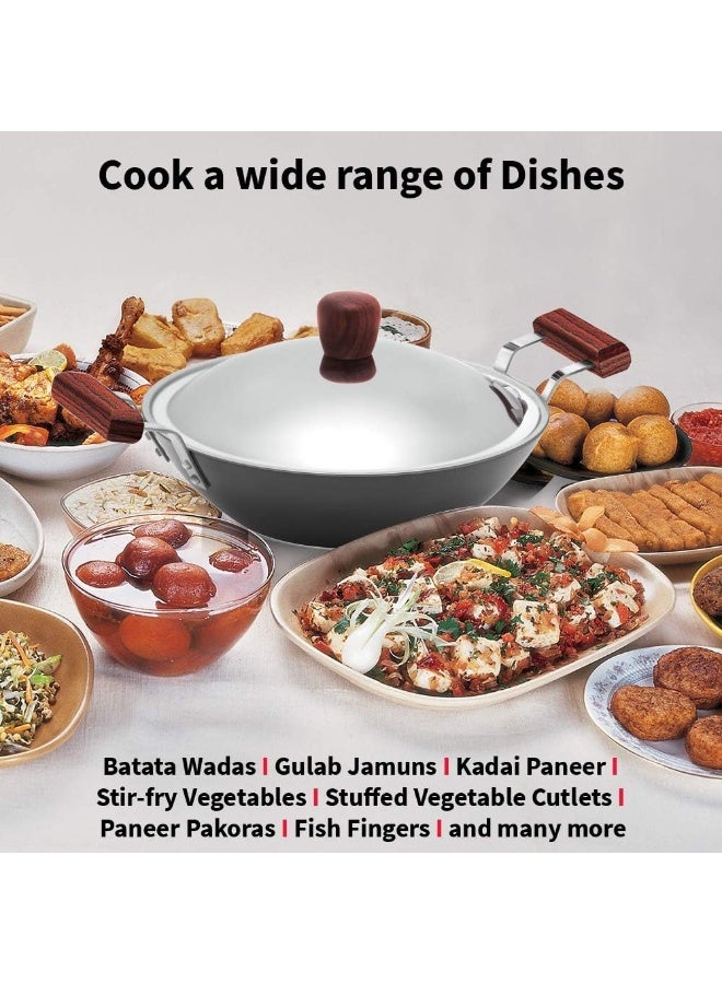 Hawkins مقلاة هوكينز فوتورا NS عميقة القاع مع غطاء SS سعة 2.5 لتر - Image 5