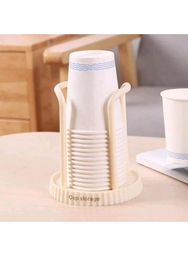 بيوينتي موزع الكأس الورقي -تخزين الكأس الورقي القابل للتخلص للحمام - Image 1