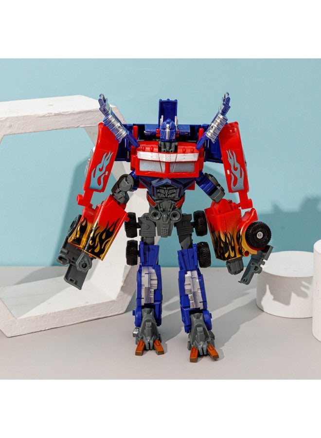 Special Warfare Mecha Pioneer Deformation Toy Gift Box Yellow Sports Car Children's Toy Special Warfare Mecha Boy Body Gift-Color:811-58 Deformed Ares  - Image 4