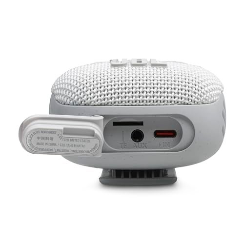 JBL Wind 3 FM Bluetooth Handlebar Speaker (Gray) - Image 4