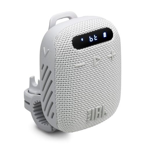 JBL Wind 3 FM Bluetooth Handlebar Speaker (Gray) - Image 1