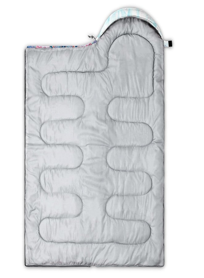 UEVBF Cute Axolotl Girls Sleeping Bags Ages 8-12,Lightweight Waterproof Sleeping Bag Cold Weather for Outdoor Hiking Camping Gear. - Image 3