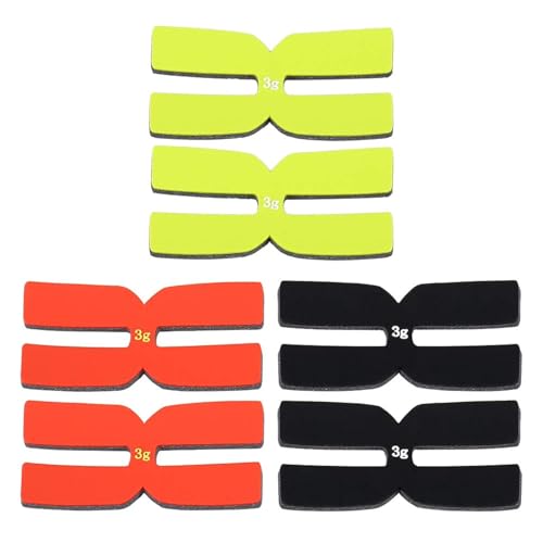 powerti 3g Tennis Racket Weight Balance Strips Silicone Tennis Racquet Weight Balance Set of 6 (CA) - Image 1