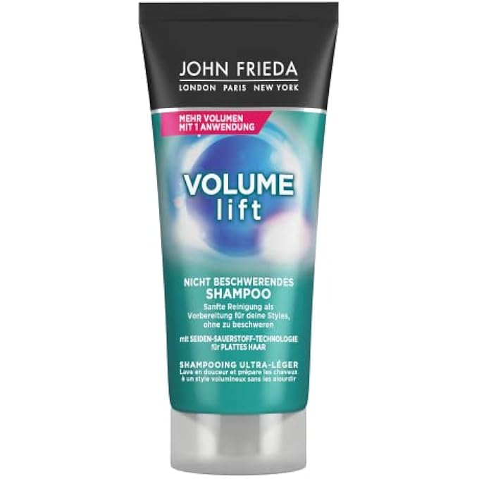 John Frieda VOLUME LIFT SHAMPOO - VOLUME: 75 ML - TRAVEL SIZE - IDEAL FOR TESTING OR TRAVELLING - FOR FINE, FLAT HAIR - Image 1