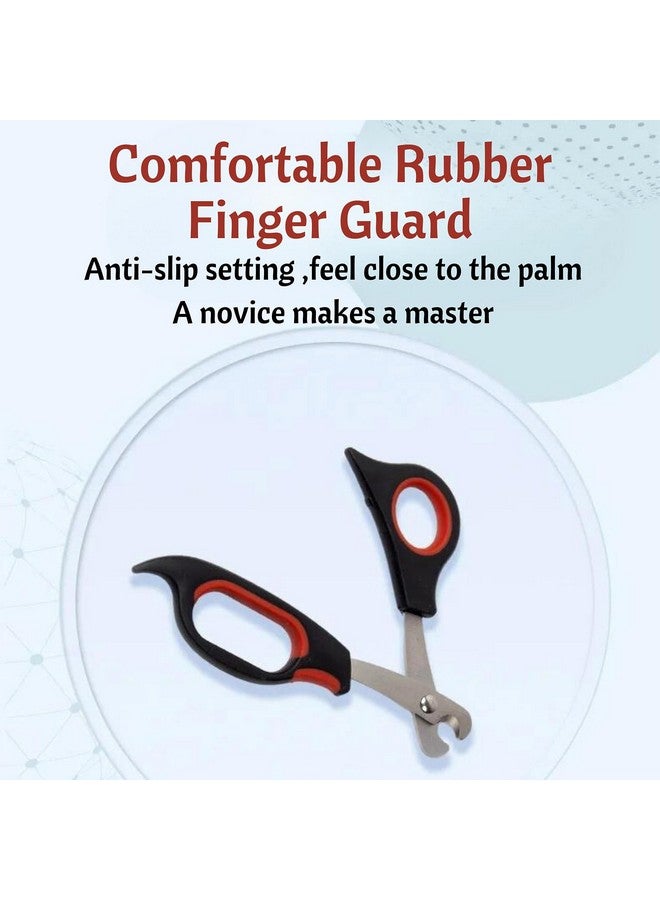 إيميلي بيتس مقص أظافر احترافي من الفولاذ المقاوم للصدأ لقص أظافر القطط والكلاب (متوسط)، أسود - Image 4