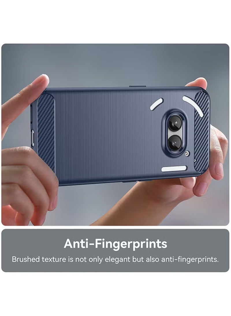 For Nothing Phone 2A Silicone Cover Blue - Premium 2.0mm TPU Silicon, Enhanced Camera Protection with Lens Shield, Shockproof & Water-Proof Cover for Nothing Phone 2A - Image 3