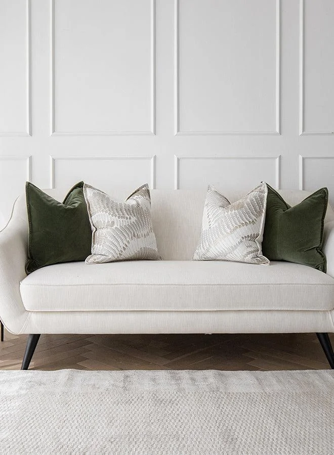 KNOT HOME Cushion Grace Bundle (with filler) Pillow Knot Home Cover Set for Modern Sofa Contemporary Living Room Bedroom and Office Soft Washable