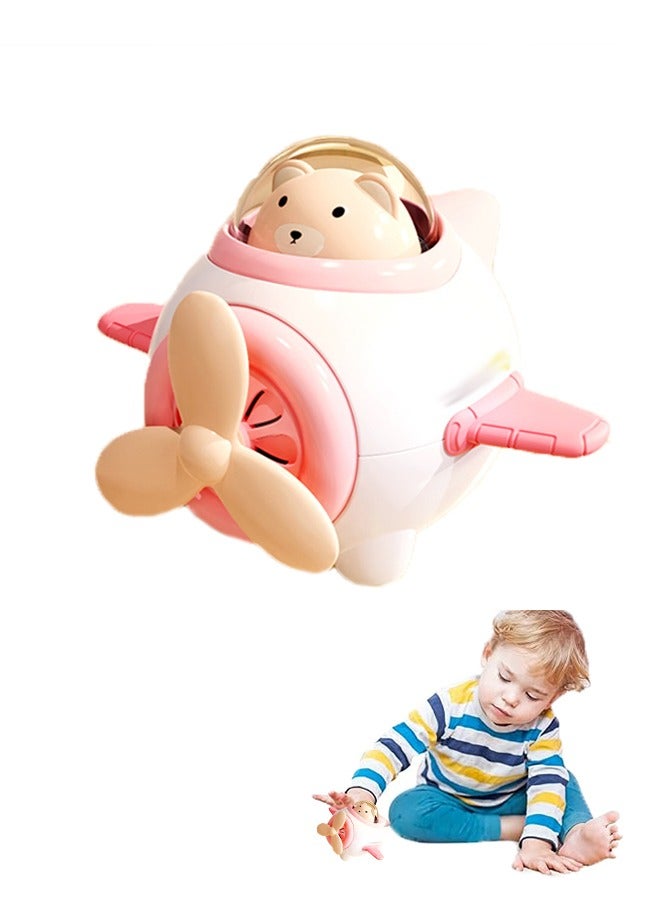 Whistle toys for toddlers 1-3 years old, baby toys for girls and boys, pink bear whistle toys for kids, preschool toys for kids 1-3 years old birthday gifts - Image 1