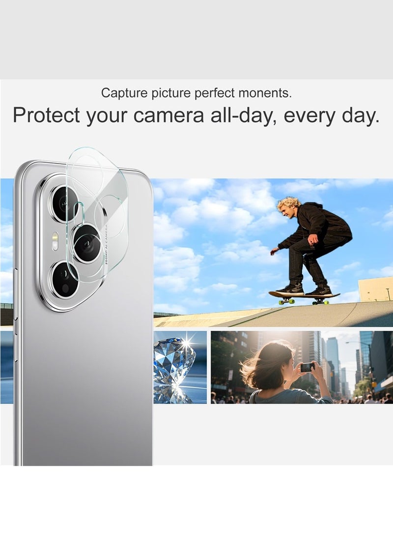 Wtech Honor 400 Pro 5G 2025 Premium Camera Lens Film Protector Shield (MLHICR) - Clear  - Image 4