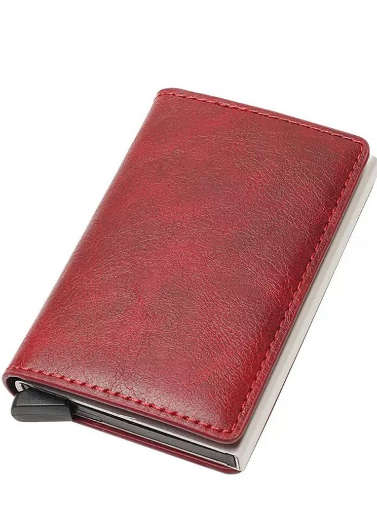 Daytoyz Rfid Credit Card Holder Men Wallets Bank Cardholder Case Small Leather Slim Thin Magic Mini Wallet Smart Minimalist Wallet  - Image 1
