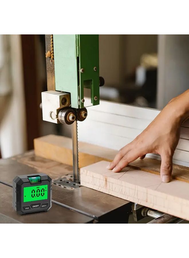 Red Digital Angle Finder Magnetic Base Zero Range LCD Inclinometer High Resolution - Image 4