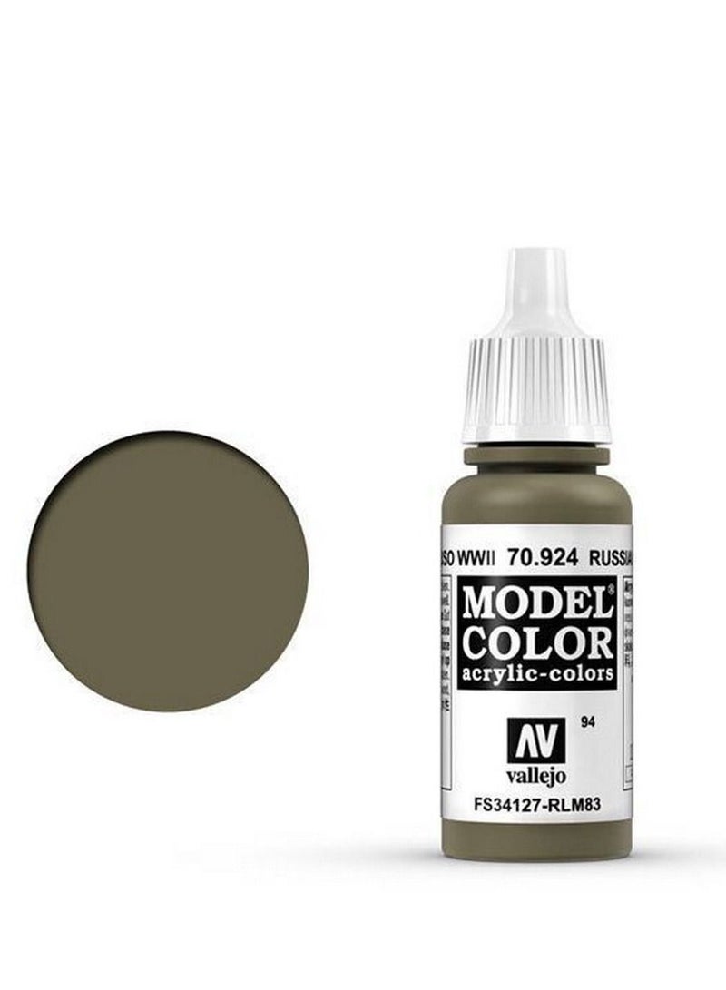 Vallejo Vallejo Model Color 924-17ml. Russian Uniform WWII