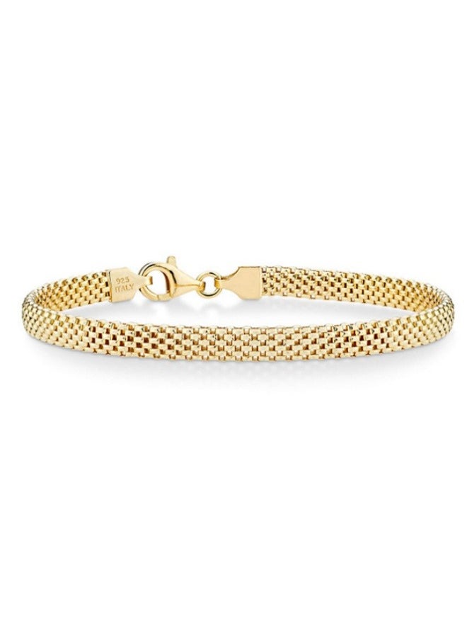 ILovhaprty 5mm Mesh Link Chain Bracelet for Women,French retro watch strap jewelry gift  - Image 4