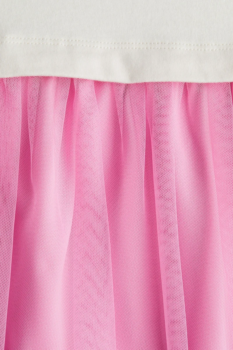 H&M Print-motif tulle dress