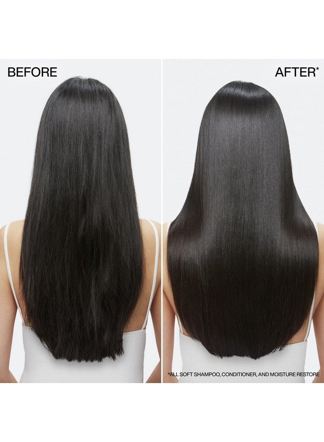 Redken All Soft Conditioner | For Dry, Brittle Hair | Moisturizes & Provides Intense Softness | With Argan Oil | 10.1 Fl Oz - Image 3