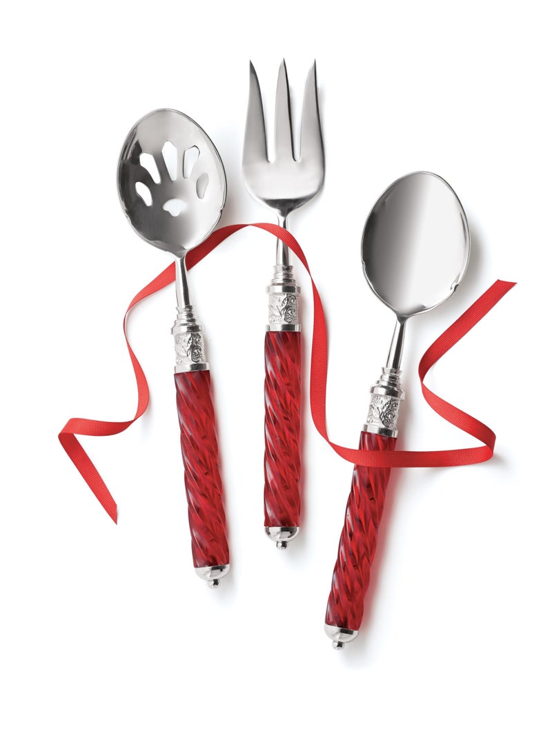 Lenox 878975 Holiday Jewel 3-Piece Serving Set - Image 3