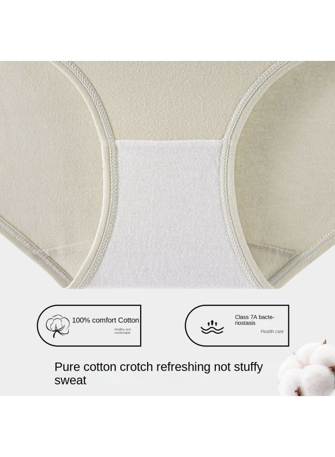 Top melon Pack Cotton Gusset】high-waisted Comfortable High-elasticity Shaping Women's Panties Underwear - Image 4
