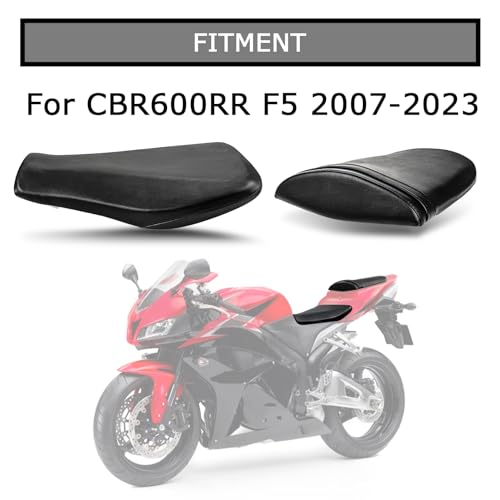 PSLER Front Rider Driver Rear Passenger Seat Pillion Cushion Seat for CBR600RR 2007-2023 - Image 2