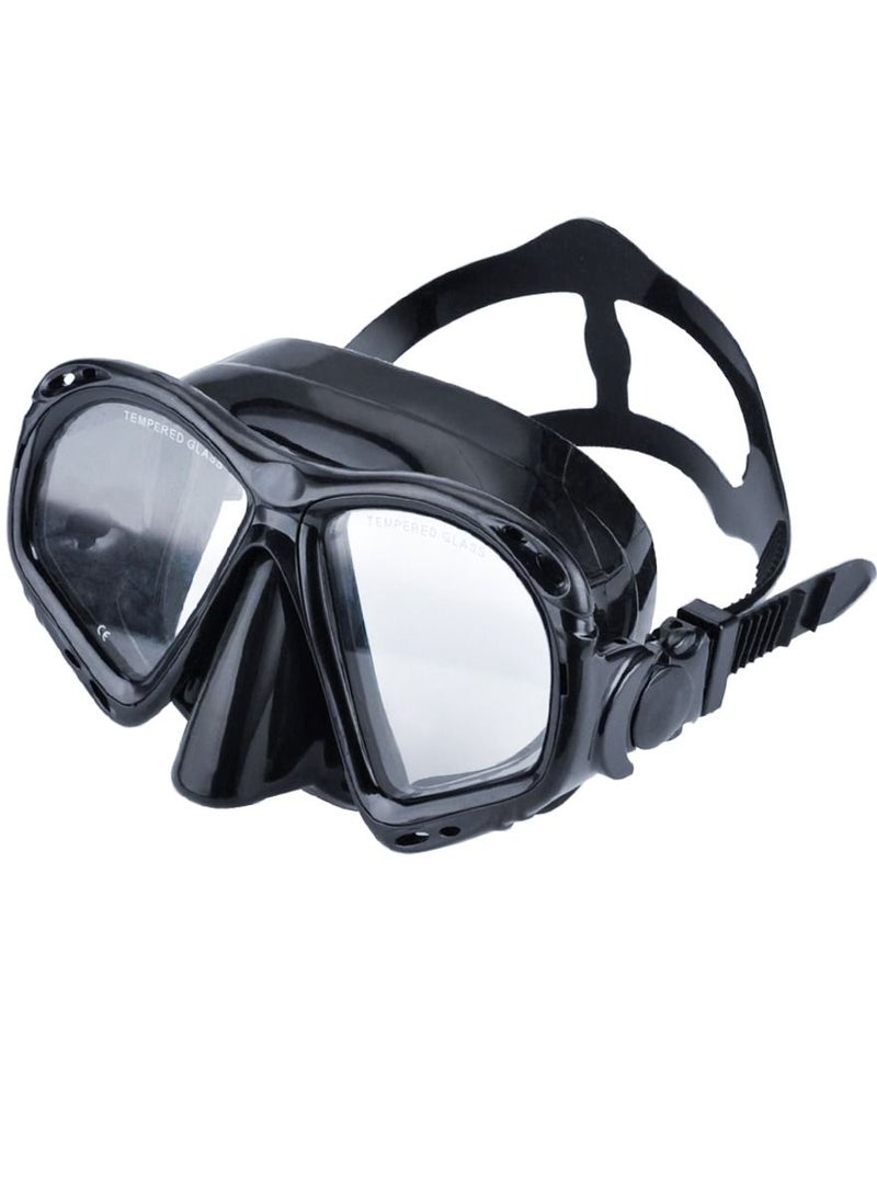 QUTOOB Professional Snorkel Gear, Diving Mask with Nose Cover And Latest Breathing System for Diving, Snorkeling, Scuba Diving, Swimming, UV Protection and Anti Fog Technology, Ultra Wide HD Crystal View  - Image 4