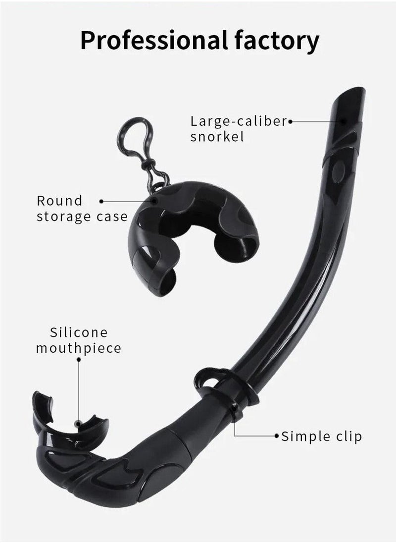 QUTOOB Professional Snorkel Gear, Diving Mask with Nose Cover And Latest Breathing System for Diving, Snorkeling, Scuba Diving, Swimming, UV Protection and Anti Fog Technology, Ultra Wide HD Crystal View  - Image 5