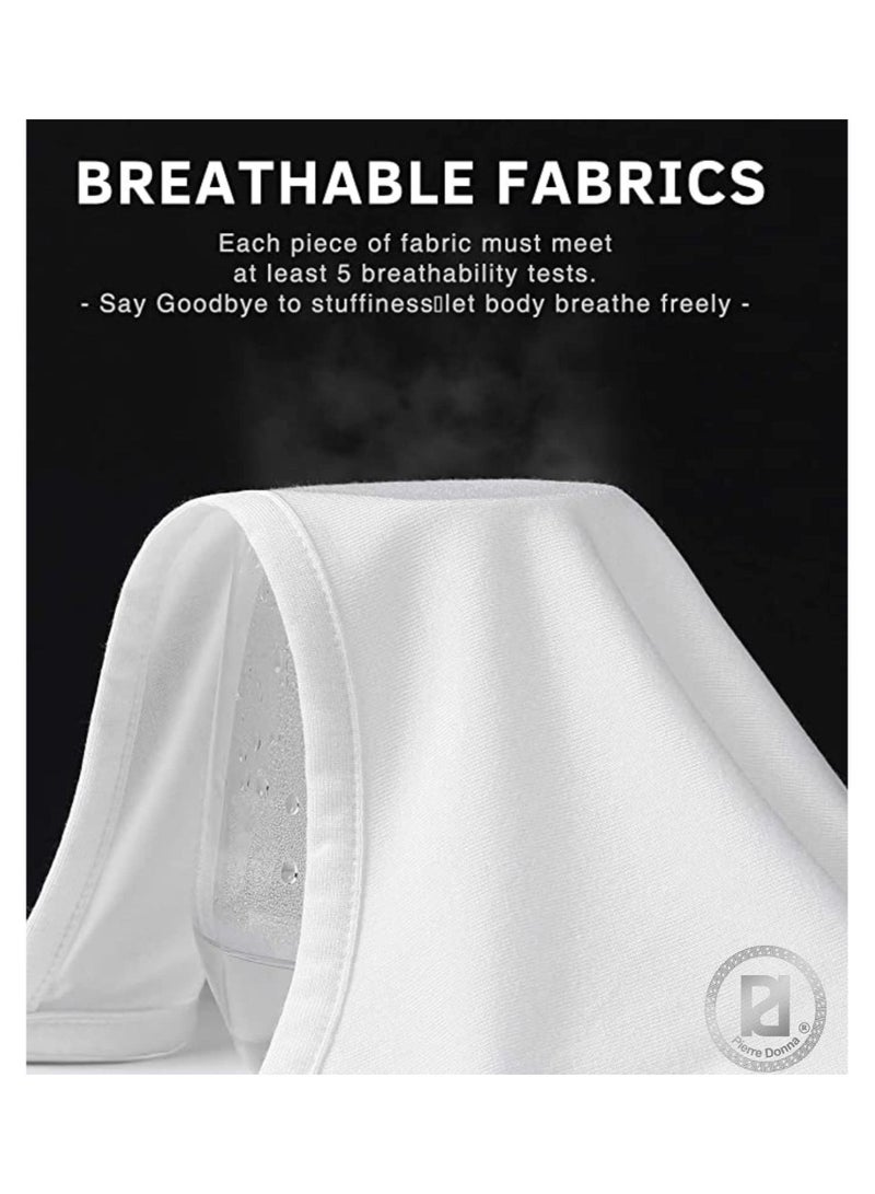 Pierre Donna Ladies Camisole Vest - All Cotton, Thin and Comfortable Korean Best choice - Image 3