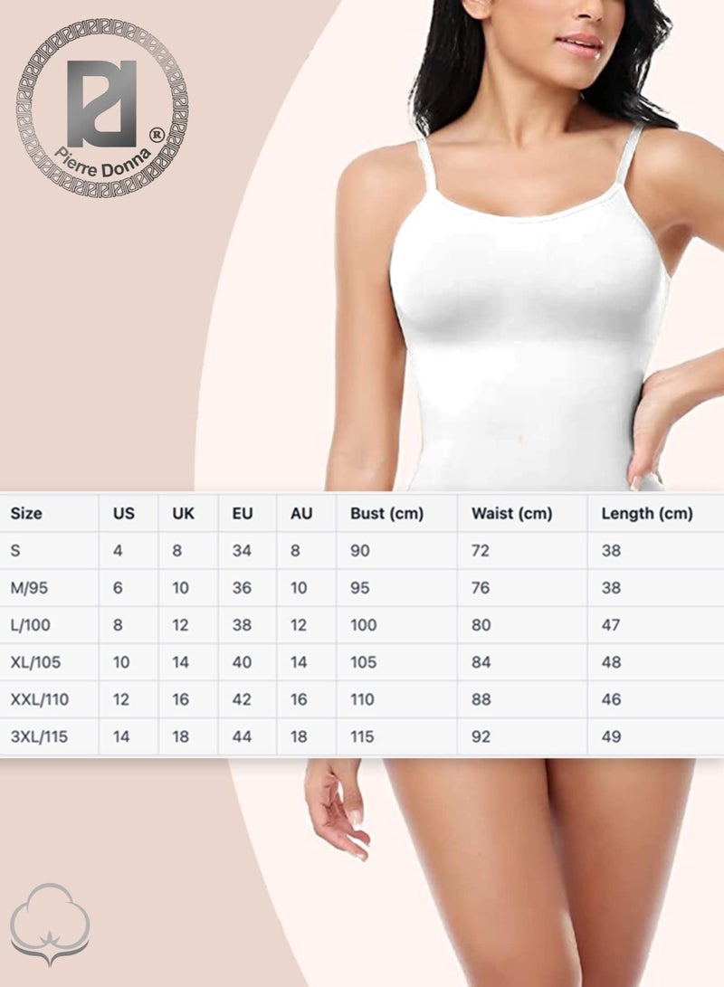Pierre Donna Ladies Camisole Vest - All Cotton, Thin and Comfortable Korean Best choice - Image 5